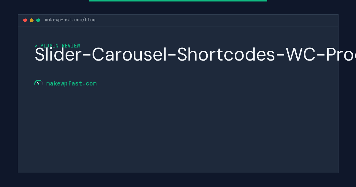 Slider-Carousel-Shortcodes-WC-Product - MakeWPFast