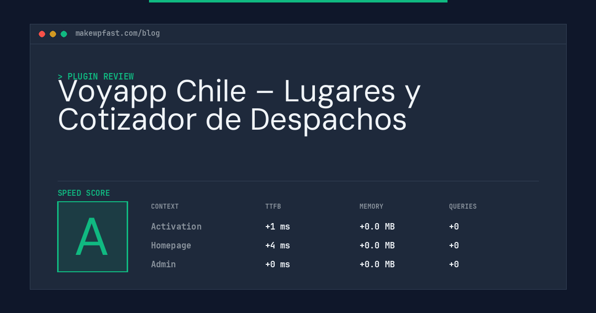 Voyapp Chile – Lugares y Cotizador de Despachos - MakeWPFast