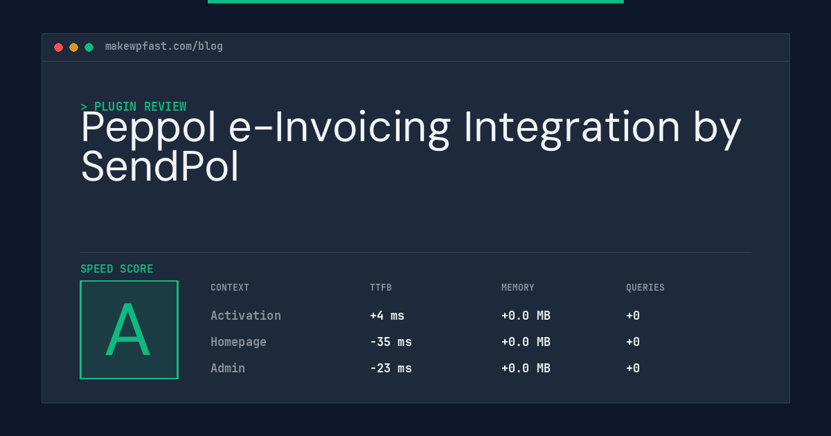 Peppol e-Invoicing Integration by SendPol - MakeWPFast