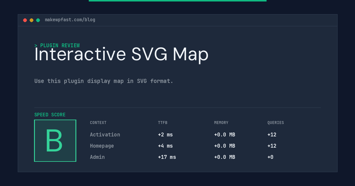 Interactive SVG Map - MakeWPFast