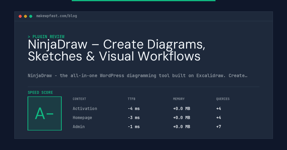 NinjaDraw – Create Diagrams, Sketches & Visual Workflows - MakeWPFast