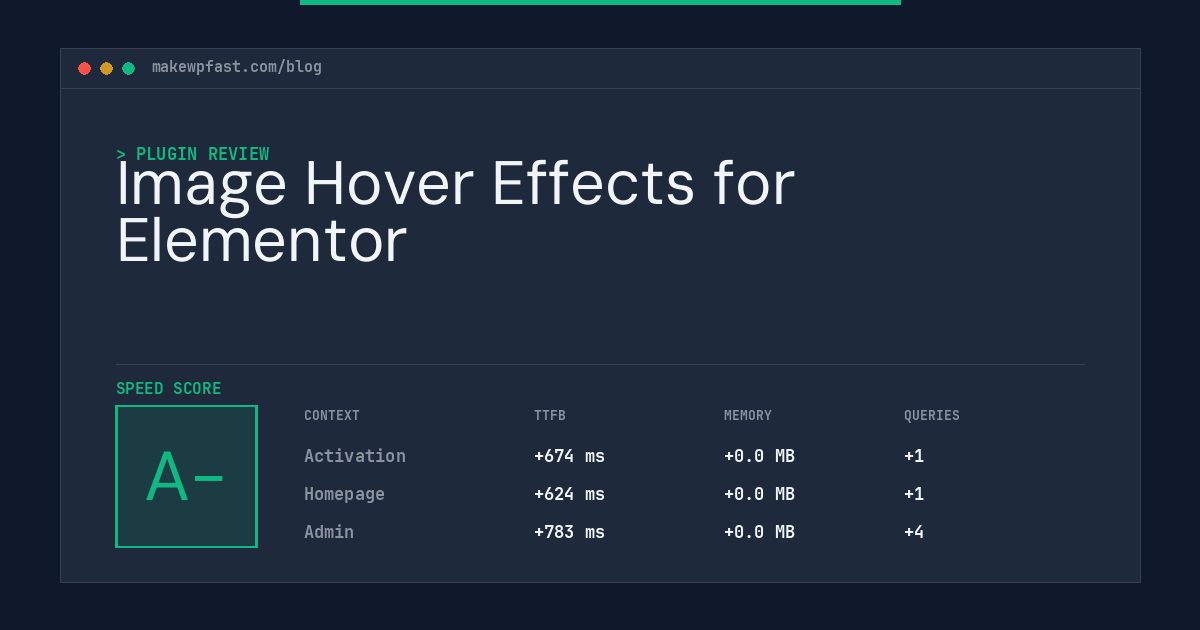 Image Hover Effects for Elementor - MakeWPFast