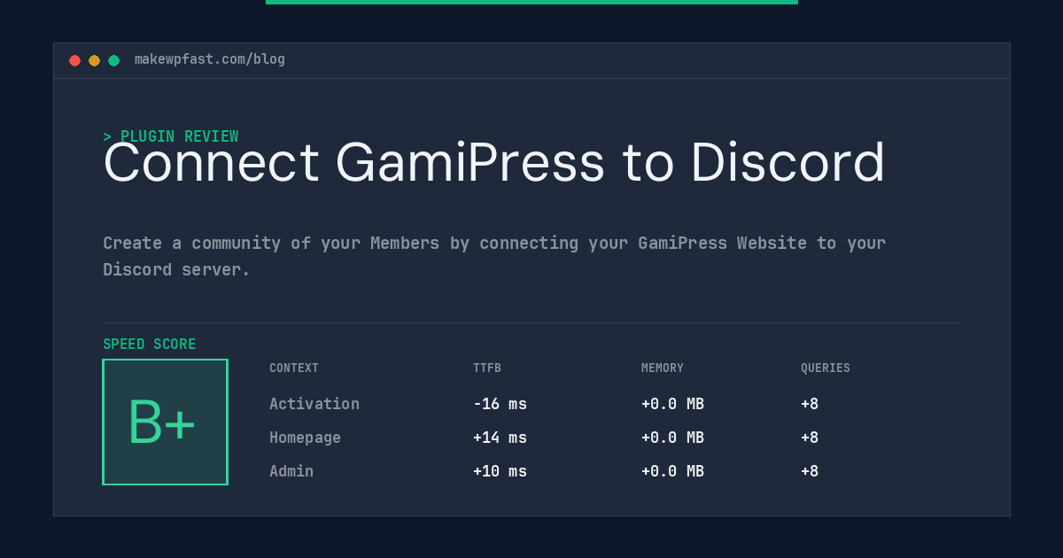 Connect GamiPress to Discord - MakeWPFast