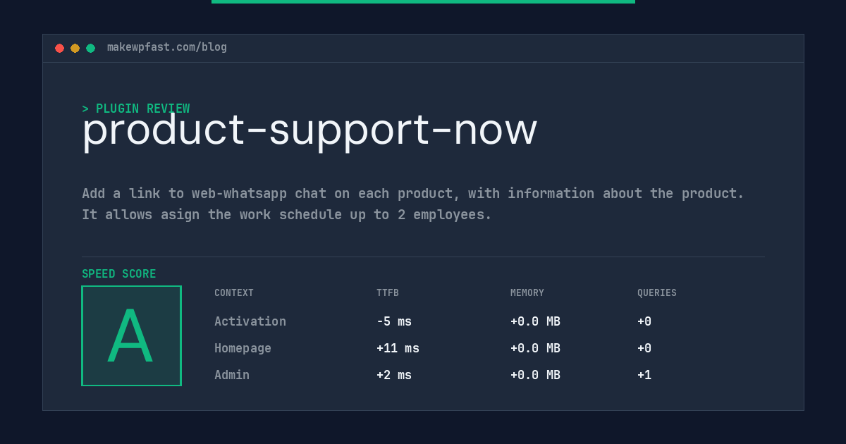 product-support-now - MakeWPFast