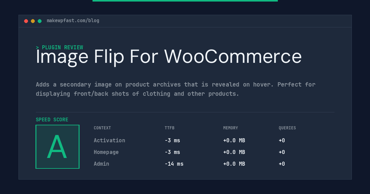 Image Flip For WooCommerce - MakeWPFast