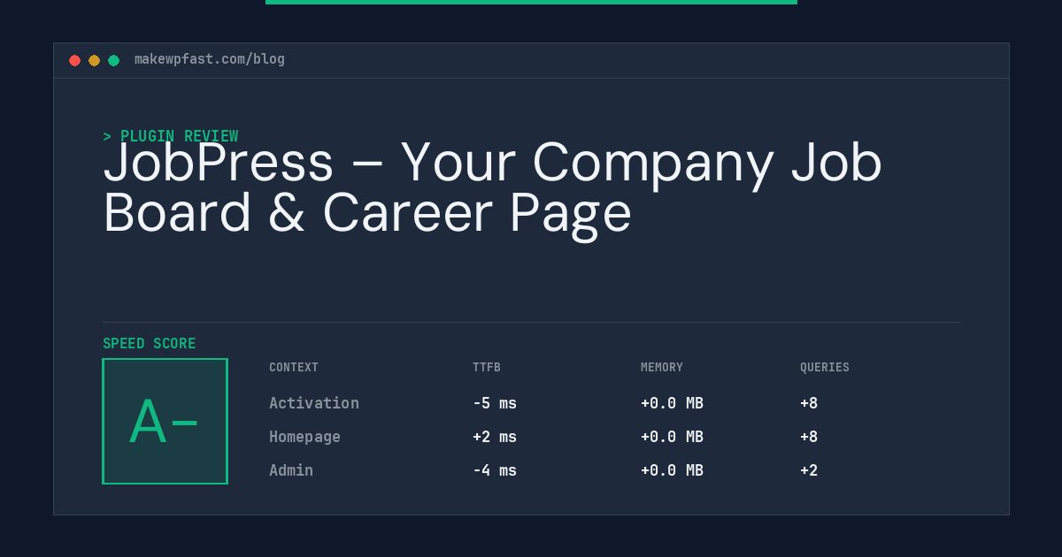 JobPress – Your Company Job Board & Career Page - MakeWPFast
