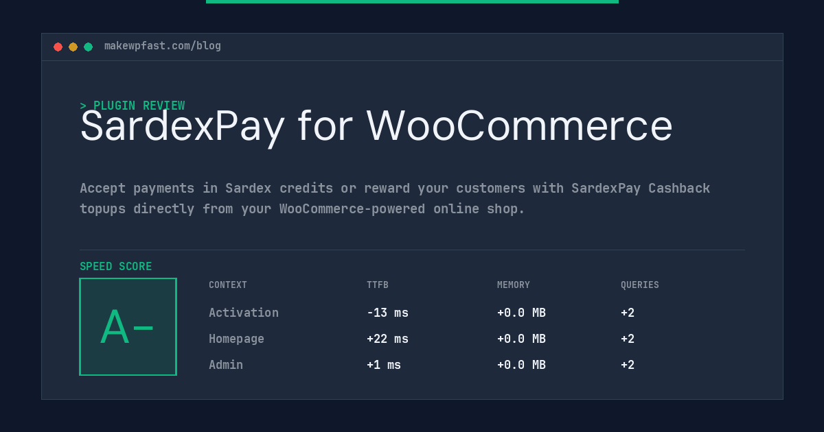 SardexPay for WooCommerce - MakeWPFast