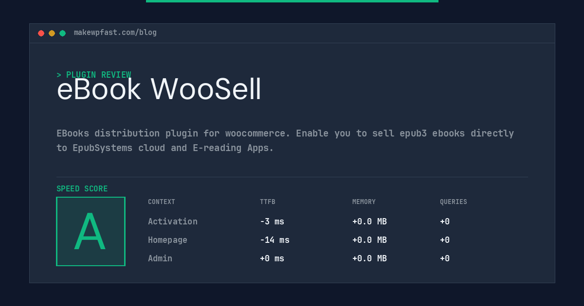 eBook WooSell - MakeWPFast