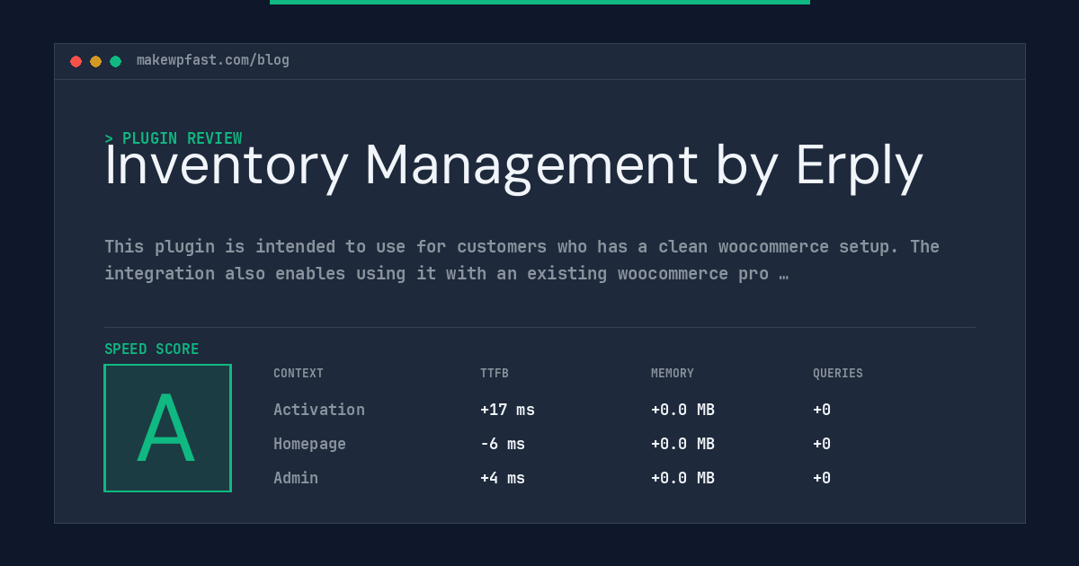 Inventory Management by Erply - MakeWPFast
