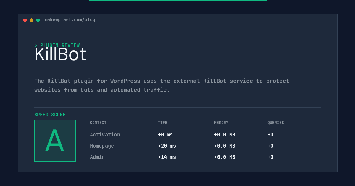 KillBot - MakeWPFast