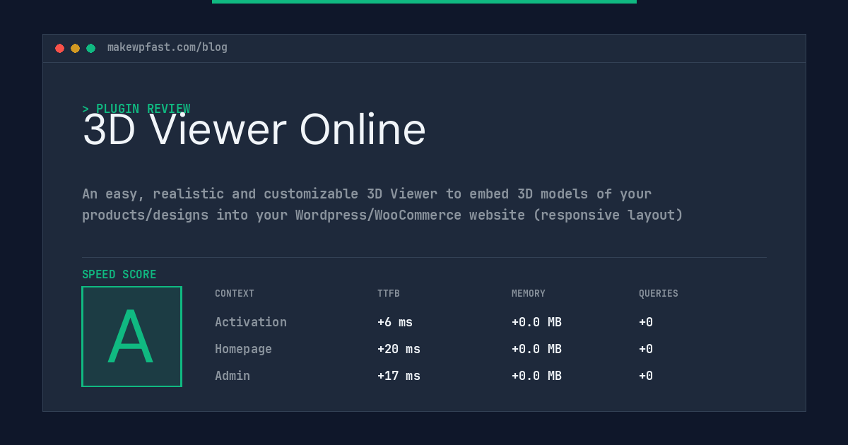 3D Viewer Online - MakeWPFast