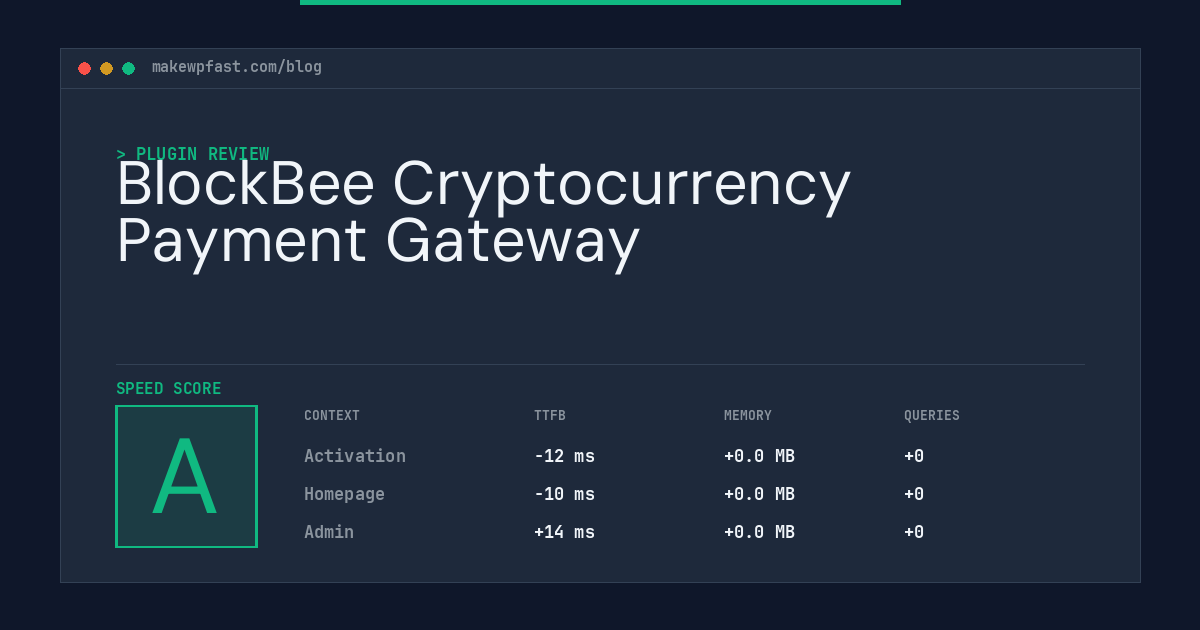 BlockBee Cryptocurrency Payment Gateway - MakeWPFast