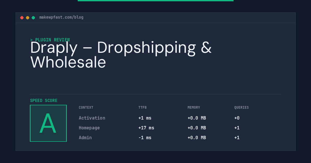 Draply – Dropshipping & Wholesale - MakeWPFast