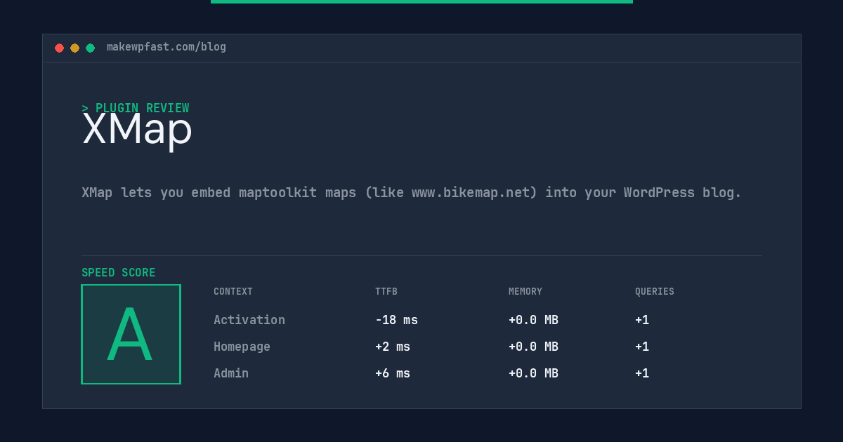 XMap - MakeWPFast