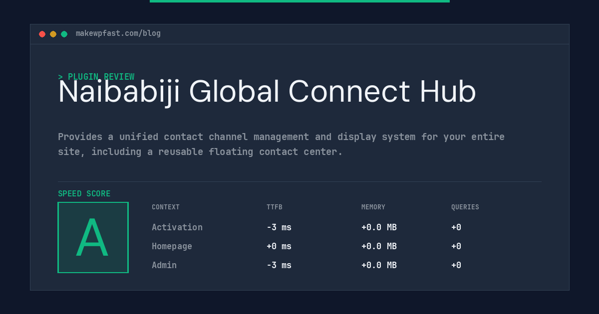 Naibabiji Global Connect Hub - MakeWPFast