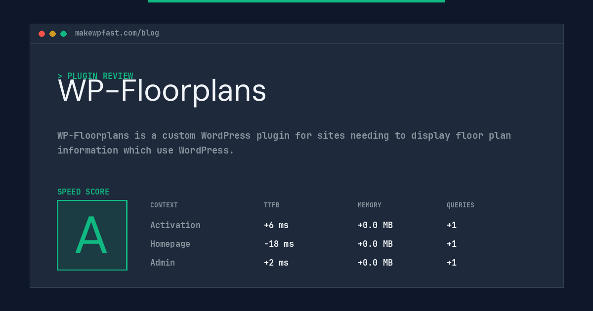 WP-Floorplans - MakeWPFast