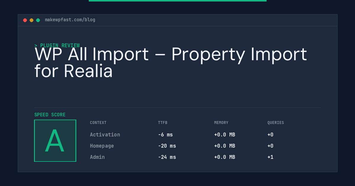 WP All Import – Property Import for Realia - MakeWPFast