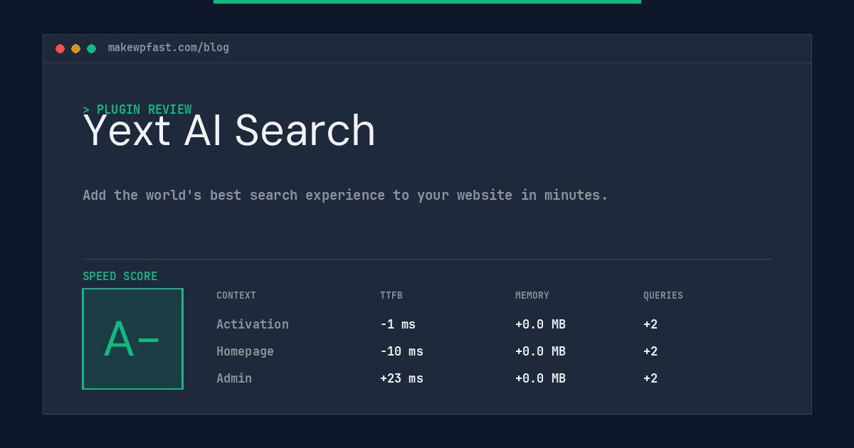 Yext AI Search - MakeWPFast