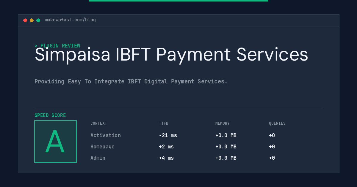 Simpaisa IBFT Payment Services - MakeWPFast