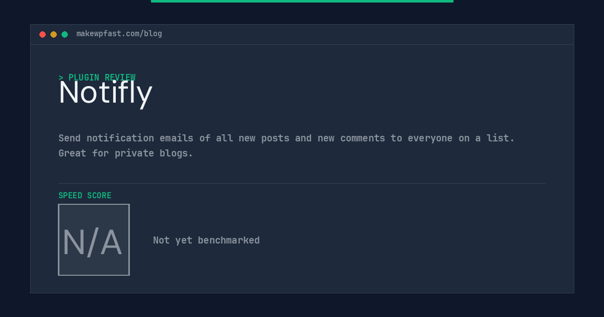 Notifly - MakeWPFast