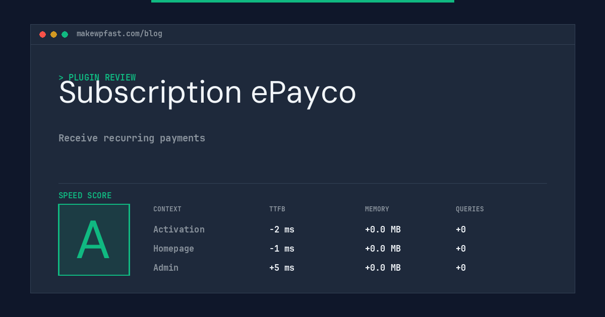 Subscription ePayco - MakeWPFast