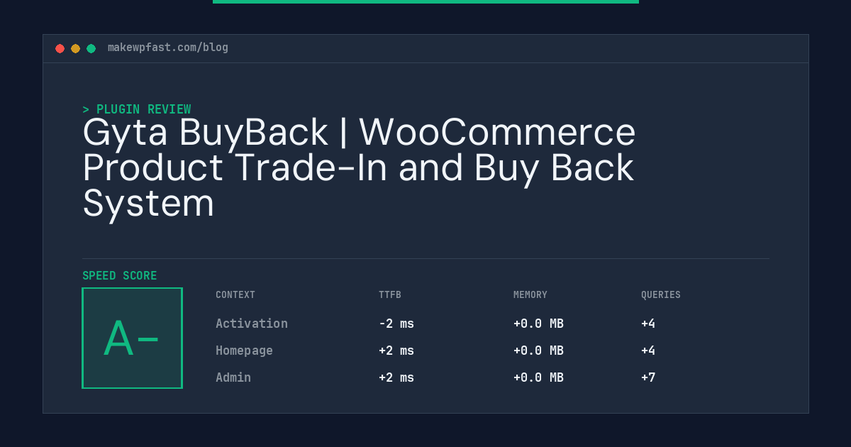 Gyta BuyBack | WooCommerce Product Trade-In and Buy Back System - MakeWPFast