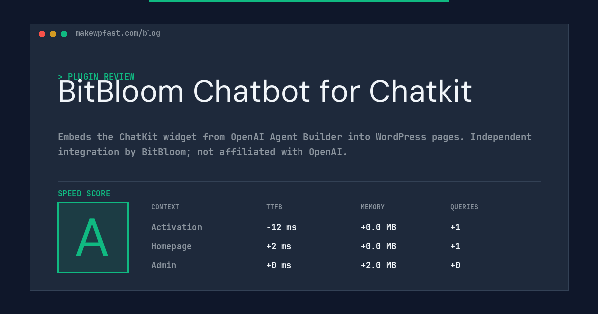BitBloom Chatbot for Chatkit - MakeWPFast