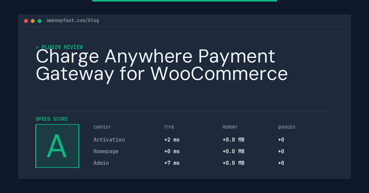 Charge Anywhere Payment Gateway for WooCommerce - MakeWPFast