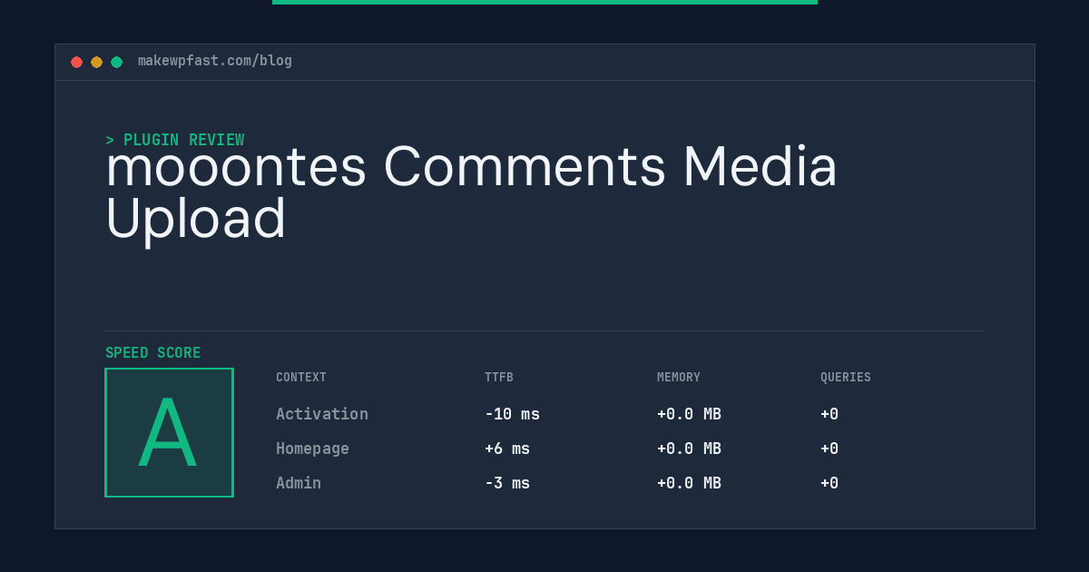 mooontes Comments Media Upload - MakeWPFast