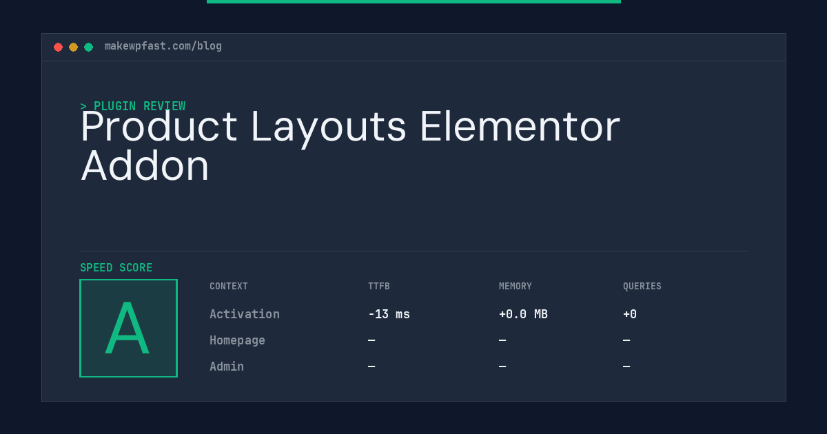 Product Layouts Elementor Addon - MakeWPFast