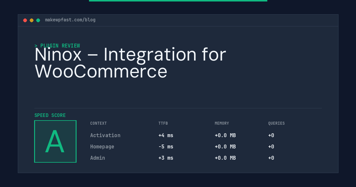 Ninox – Integration for WooCommerce - MakeWPFast
