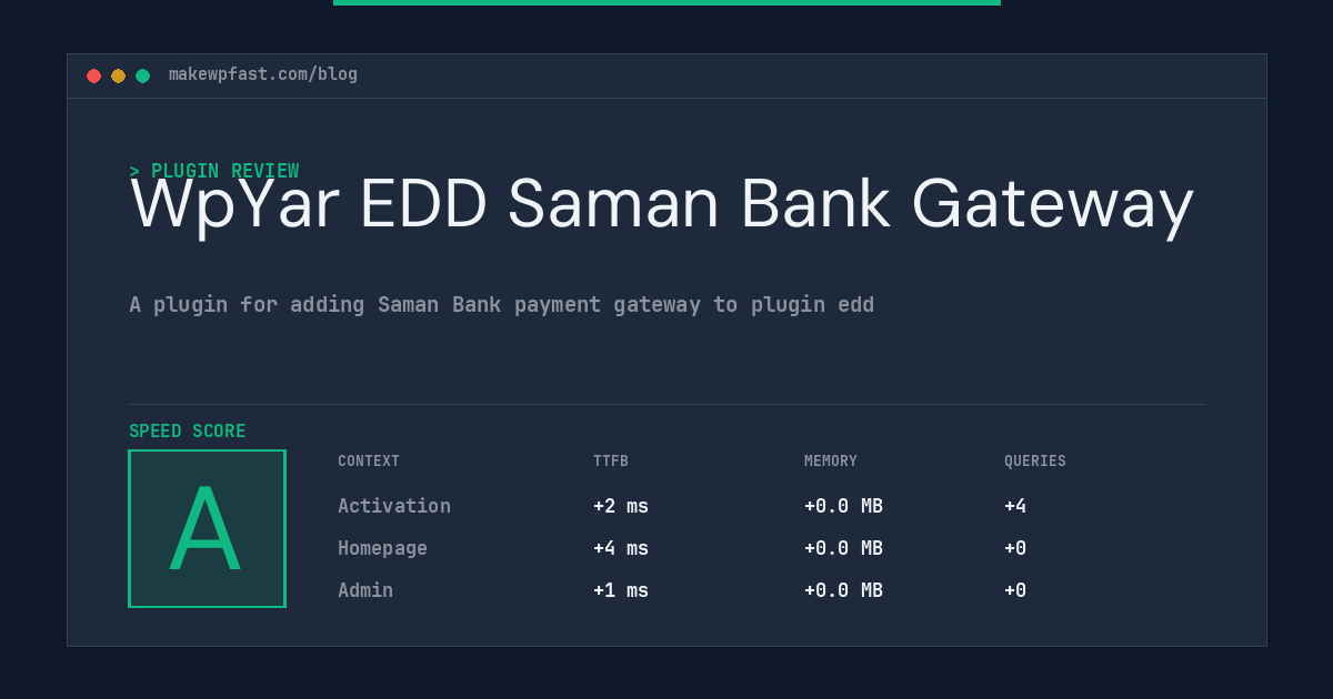 WpYar EDD Saman Bank Gateway - MakeWPFast
