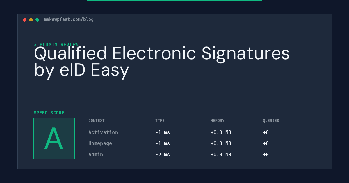 Qualified Electronic Signatures by eID Easy - MakeWPFast
