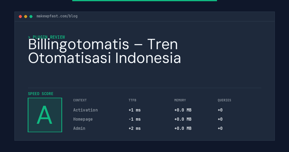 Billingotomatis – Tren Otomatisasi Indonesia - MakeWPFast