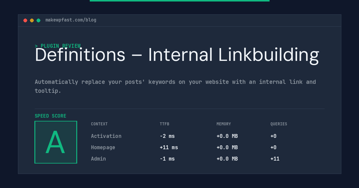 Definitions – Internal Linkbuilding - MakeWPFast
