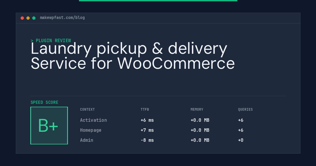 Laundry pickup & delivery Service for WooCommerce - MakeWPFast