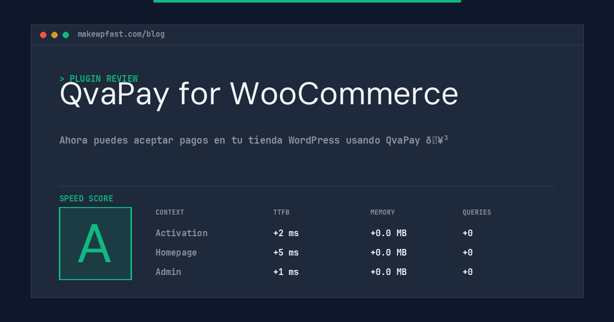 QvaPay for WooCommerce - MakeWPFast