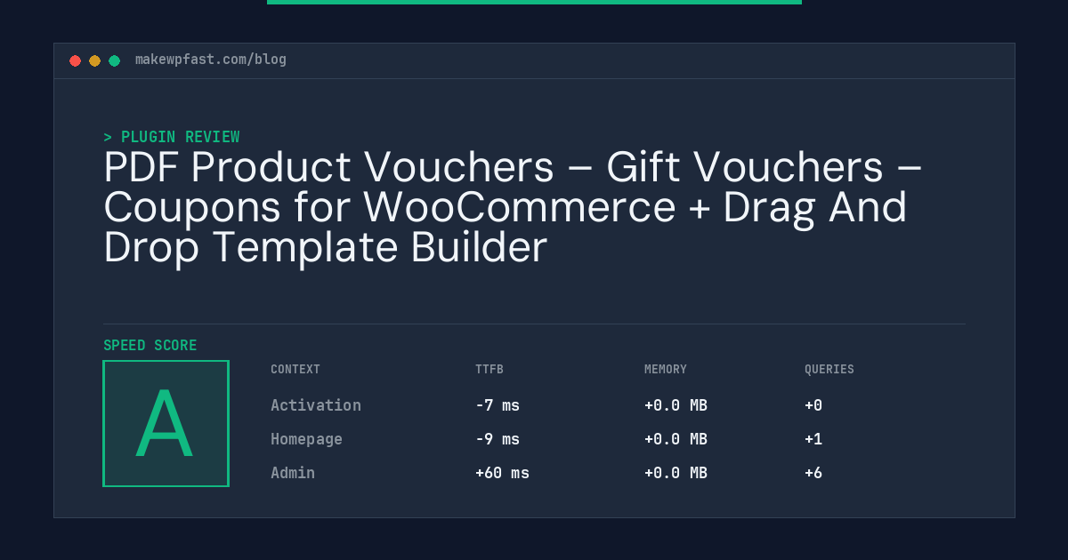 PDF Product Vouchers – Gift Vouchers – Coupons for WooCommerce + Drag And Drop Template Builder - MakeWPFast