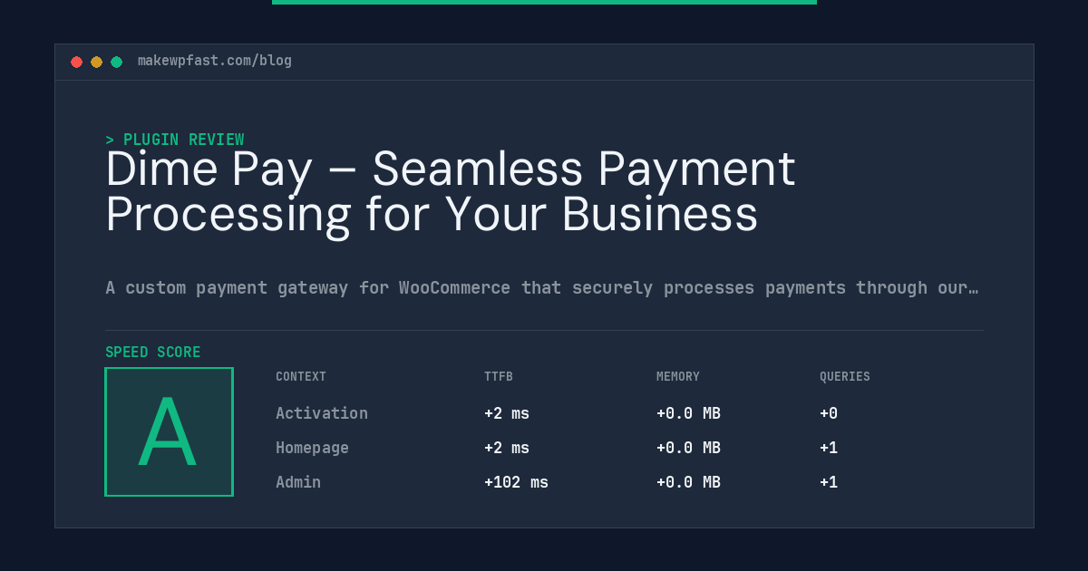Dime Pay – Seamless Payment Processing for Your Business - MakeWPFast
