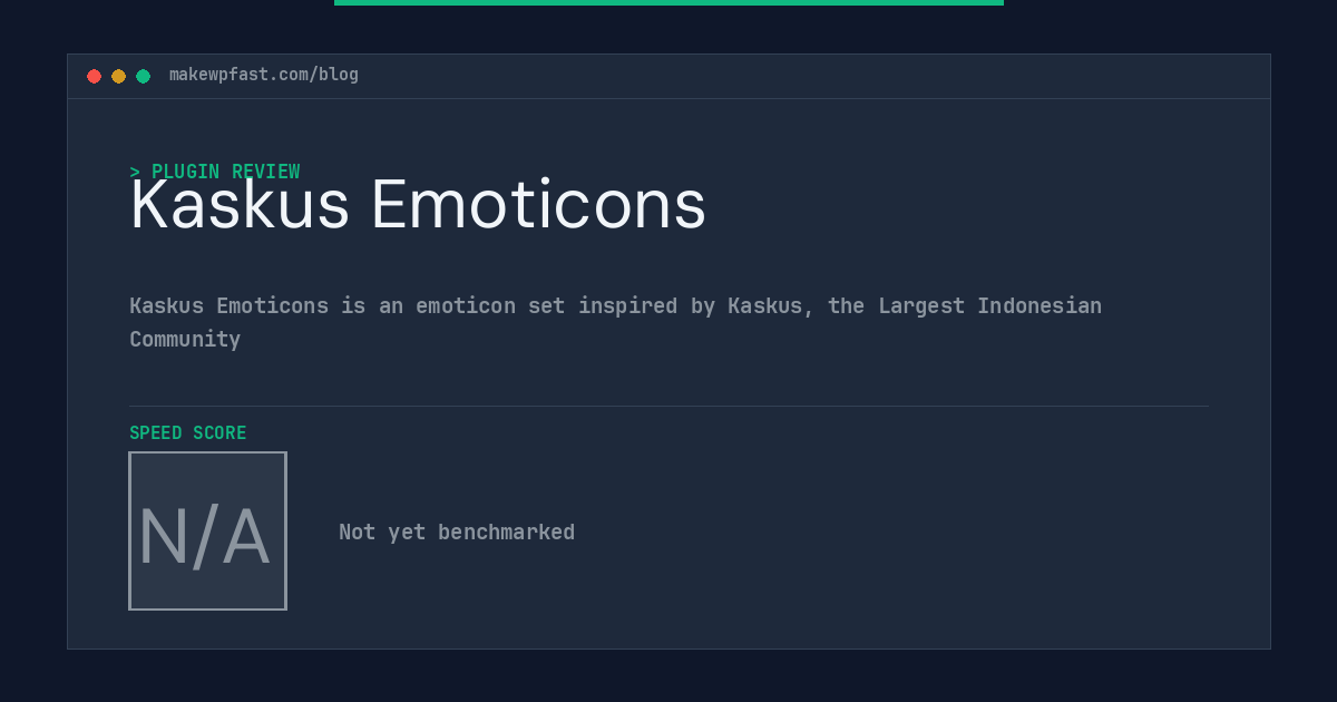 Kaskus Emoticons - MakeWPFast