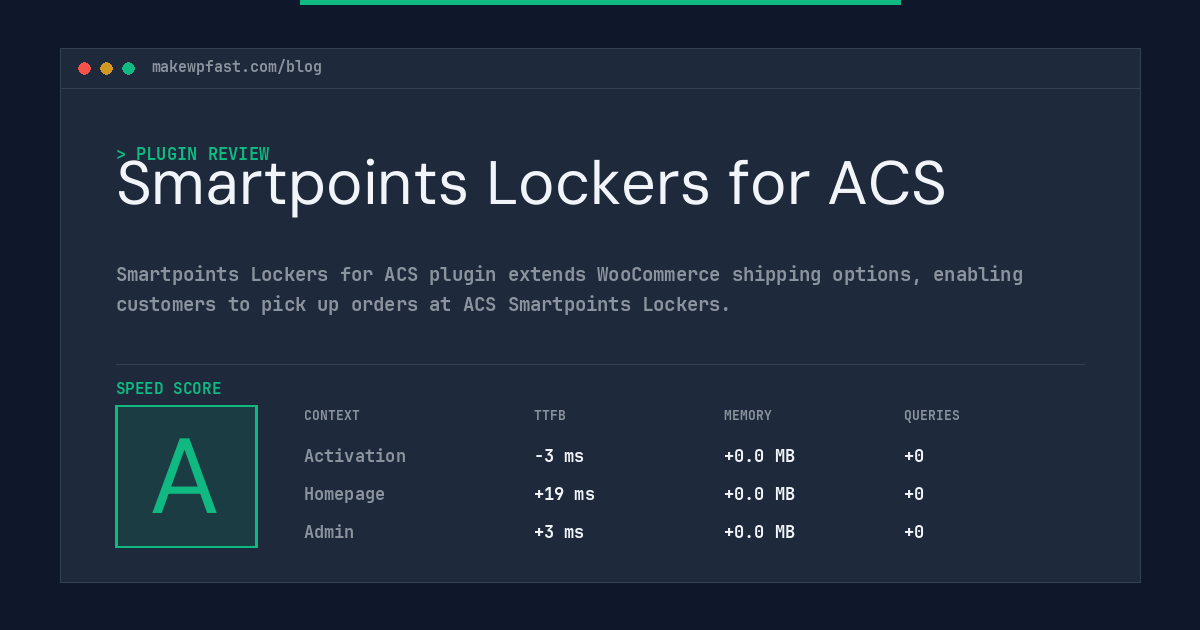 Smartpoints Lockers for ACS - MakeWPFast