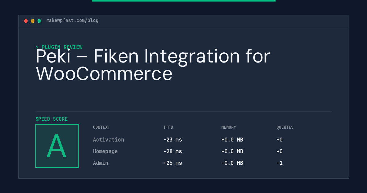 Peki – Fiken Integration for WooCommerce - MakeWPFast