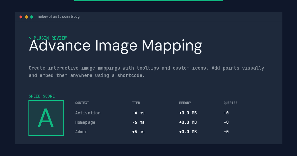 Advance Image Mapping - MakeWPFast