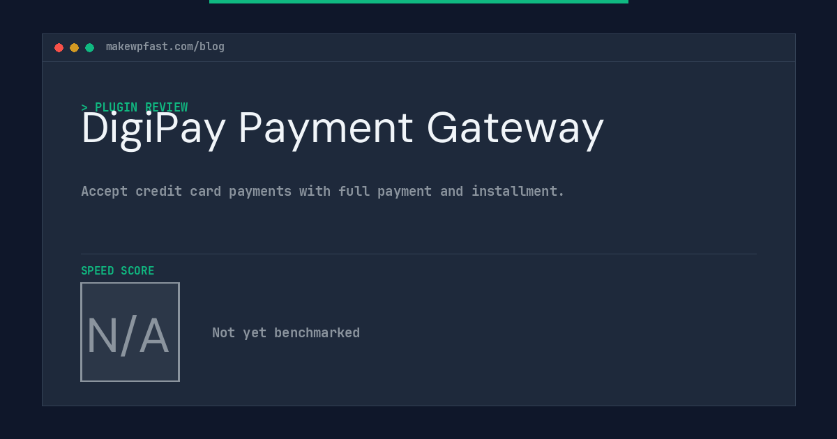 DigiPay Payment Gateway - MakeWPFast