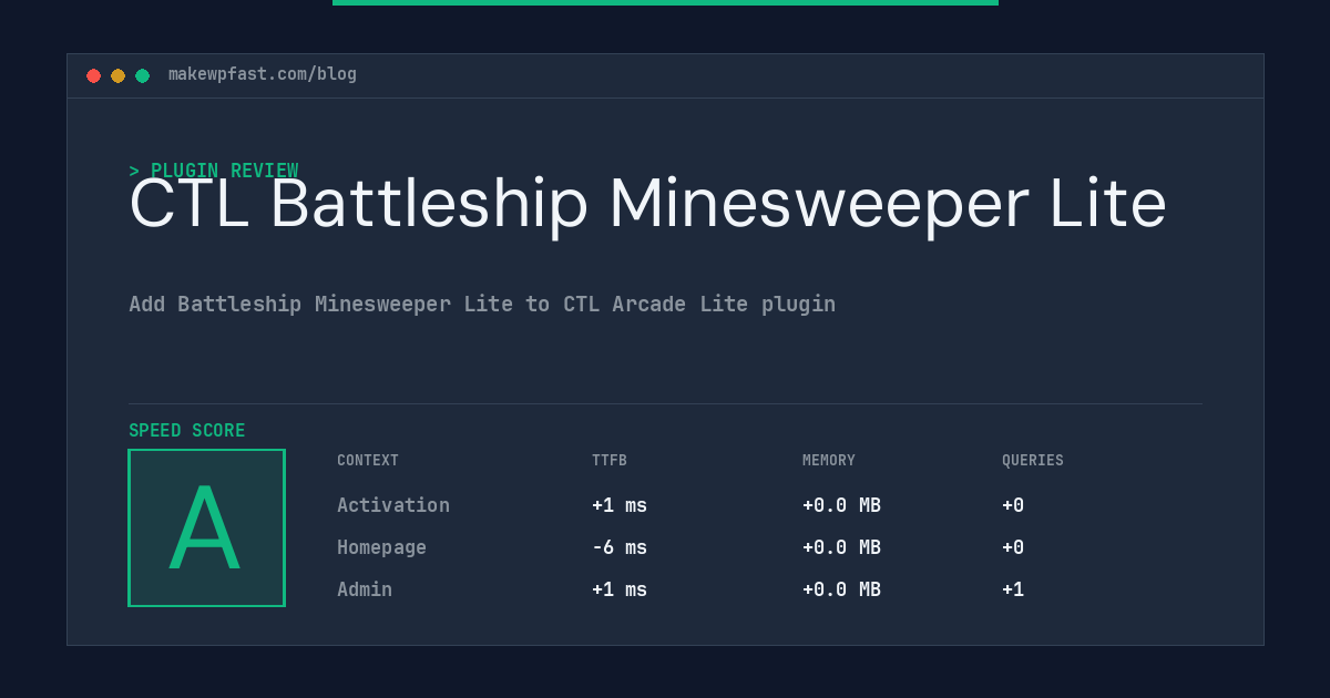 CTL Battleship Minesweeper Lite - MakeWPFast