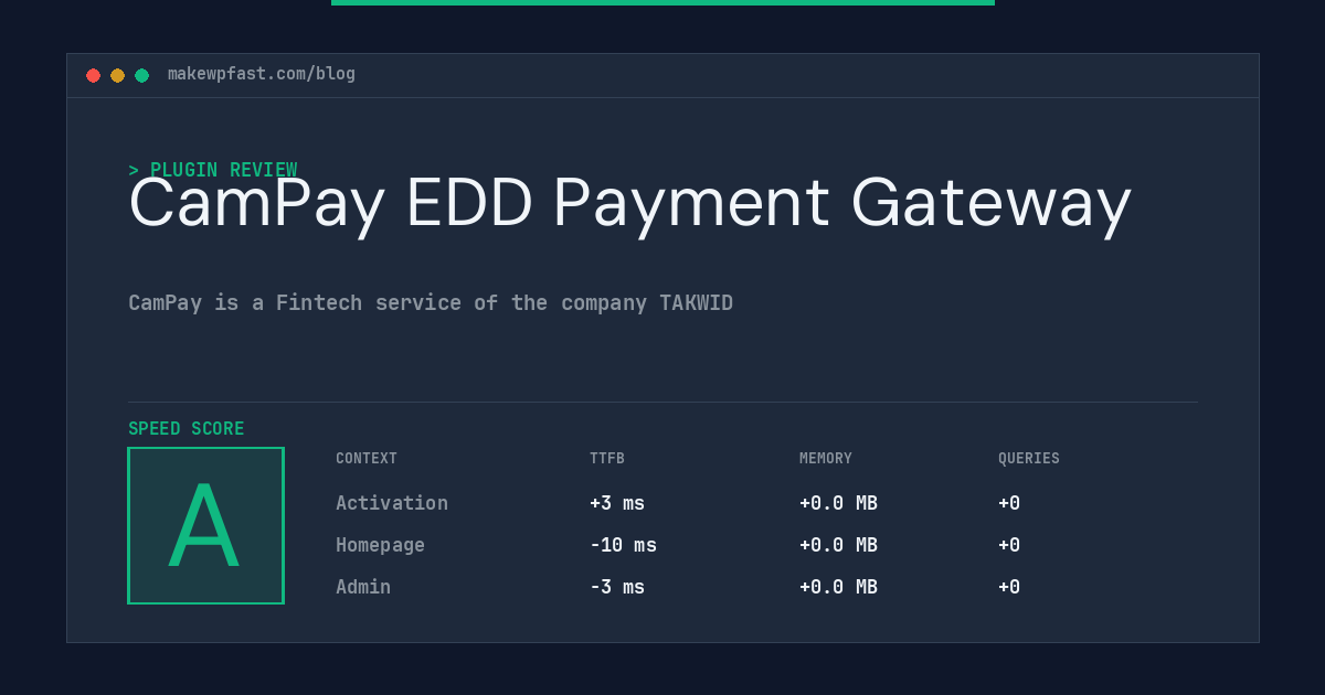 CamPay EDD Payment Gateway - MakeWPFast