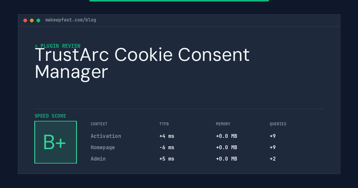 TrustArc Cookie Consent Manager - MakeWPFast