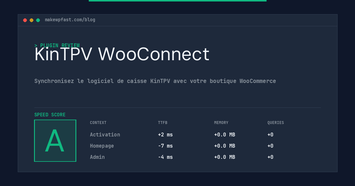 KinTPV WooConnect - MakeWPFast