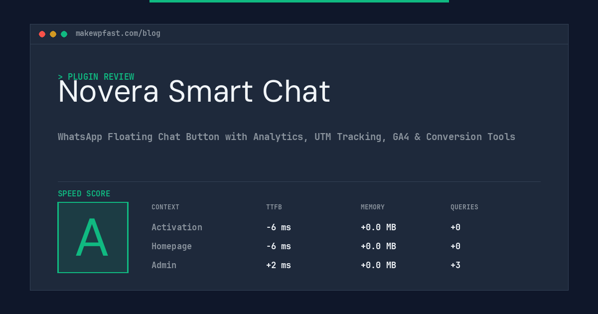 Novera Smart Chat - MakeWPFast