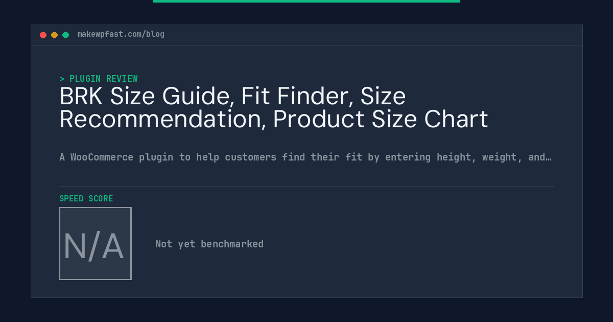 BRK Size Guide, Fit Finder, Size Recommendation, Product Size Chart - MakeWPFast